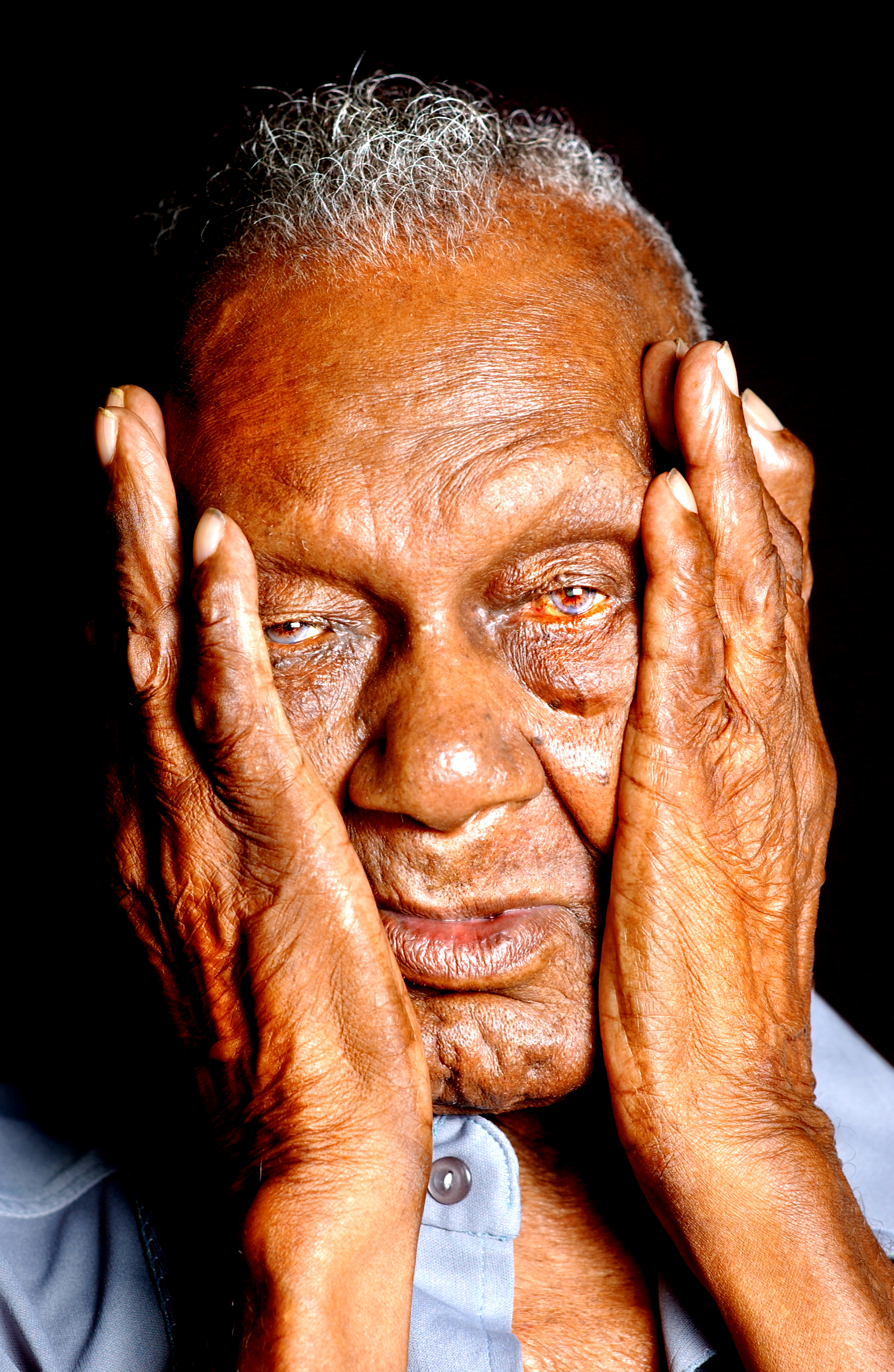 George Blackman, aged 105, from Barbados. Photo by Elin Høyland - pd2786639west-indian-veterans